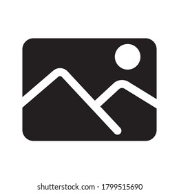 Picture icon graphic design template vector isolated. photography vector icon. Picture coming soon on white background