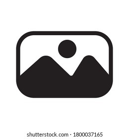 Picture icon graphic design template vector isolated. photography vector icon. Picture coming soon on white background