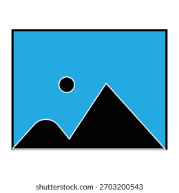 Picture Icon or Ikon Web Vector Illustration eps 10