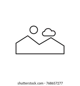 picture icon illustration isolated vector sign symbol