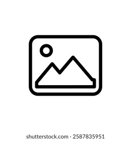 picture icon. image icon. Vector illustration EPS 10.One of set web icons
