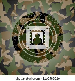 picture icon inside camo emblem