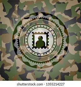 picture icon inside camo emblem