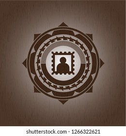 picture icon inside wood signboards