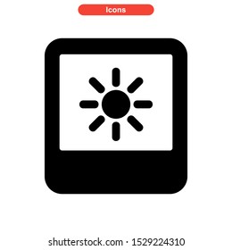 picture icon isolated sign symbol vector illustration - high quality black style vector icons
