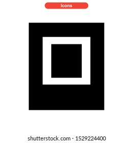 picture icon isolated sign symbol vector illustration - high quality black style vector icons
