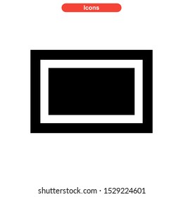 picture icon isolated sign symbol vector illustration - high quality black style vector icons
