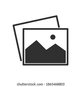 Picture icon. One of set web icons