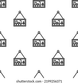 patrón de icono de imagen. Patrón de imagen sin brillo sobre fondo blanco.