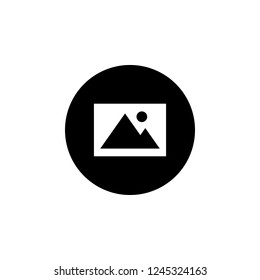 Picture icon. Photo vector icon