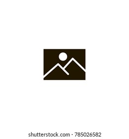 picture icon. sign design