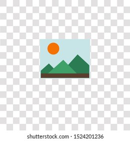 picture icon sign and symbol. picture color icon for website design and mobile app development. Simple Element from essential collection collection for mobile concept and web apps icon.