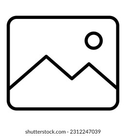 Bildsymbol auf transparentem Hintergrund