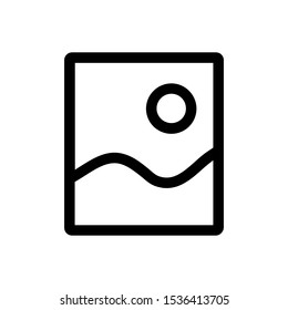 picture icon in trendy flat style isolated on background. picture icon page symbol for your web site design picture icon logo, app, UI. picture icon Vector illustration, EPS10.