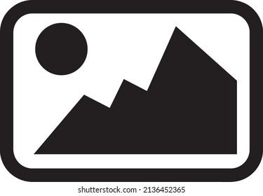 picture icon in trendy flat style isolated on background. picture icon page symbol for your web site design picture icon.eps
