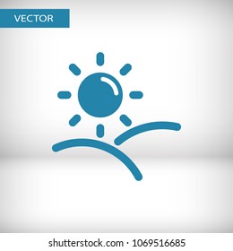 Picture icon vector