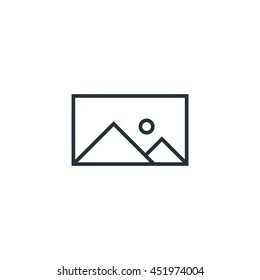 Picture icon, Vector