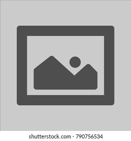 Picture icon vector