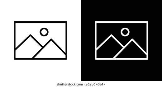 Picture icon vector collection. vector sign illustration