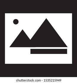 Picture Icon Vector Design Template
