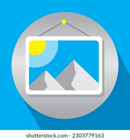 picture icon vector, eps 10