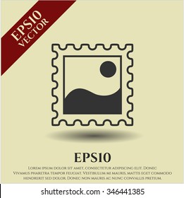 Picture icon vector illustration