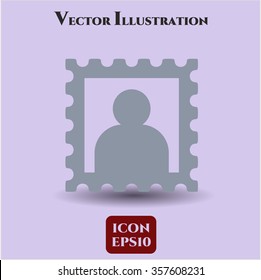 Ilustración vectorial de icono de imagen