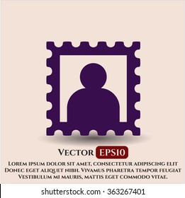Picture icon vector illustration