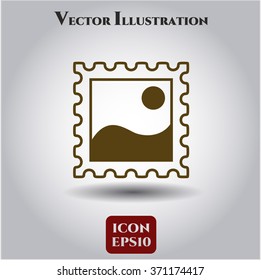 Ilustración vectorial de icono de imagen