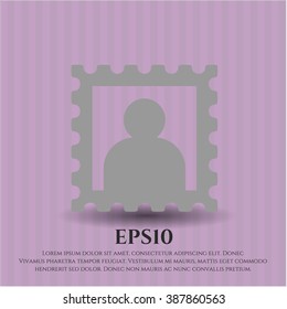 Picture icon vector illustration