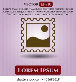 Picture icon vector illustration