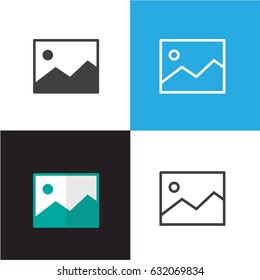 Picture Icon Vector Illustration
