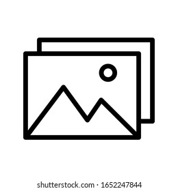 Icono de imagen vectorial, plantilla de logotipo de ilustración en estilo moderno