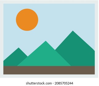 icono de imagen símbolo de imagen vectorial logotipo