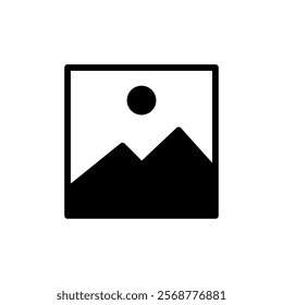 Picture icon vector illustration. photo gallery sign and symbol. image icon