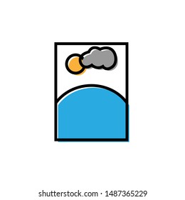 Picture Icon Vector Illustration Template Logo - Eps 10