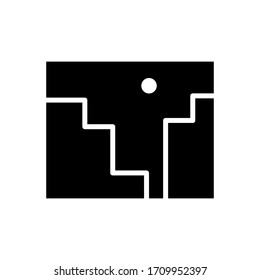 Picture icon vector isolated template