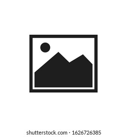 picture icon vector logo template 
