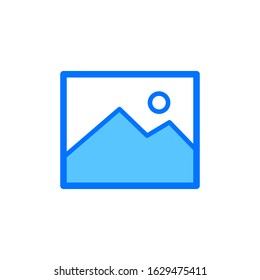 picture icon vector logo template 