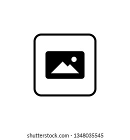 Picture icon vector. photo gallery icon vector