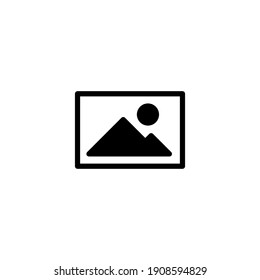 Picture Icon Vector. Photo Gallery Icon Symbol