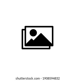 Picture Icon Vector. Photo Gallery Icon Symbol