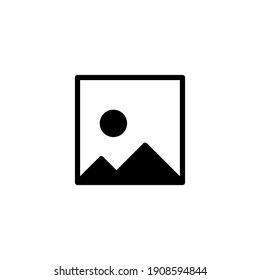 Picture icon vector. photo gallery icon symbol