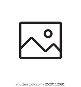Picture icon Vector set outline