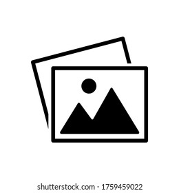 Picture icon vector sign and symbol