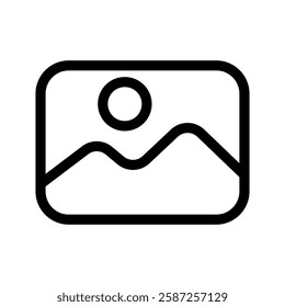 Picture Icon Vector Symbol Design Illustration