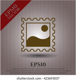 picture icon vector symbol flat eps jpg app web concept website