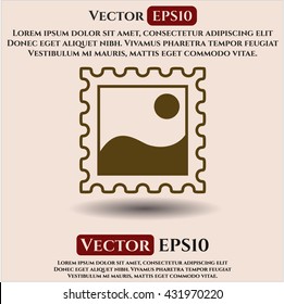 símbolo de icono de imagen vectorial pinos planos jpg sitio web de concepto de aplicación