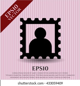 picture icon vector symbol flat eps jpg app web concept website