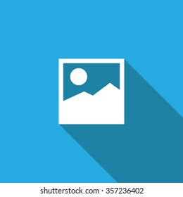 picture icon,long shadow